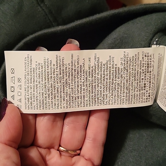 NWT: Fanatics Women's UM Hurricanes Script Raglan Pullover Hoodie - Picture 9 of 11